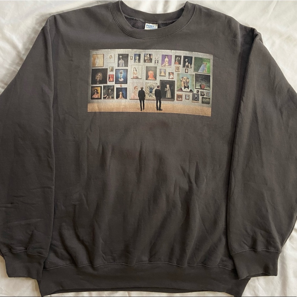 Rare George Condo Art Exhibit Sweater - Picture 1 of 8